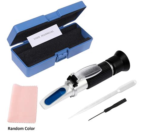 Dual Scale Beer Refractometer Specific Gravity 1000 1120 And Brix 0