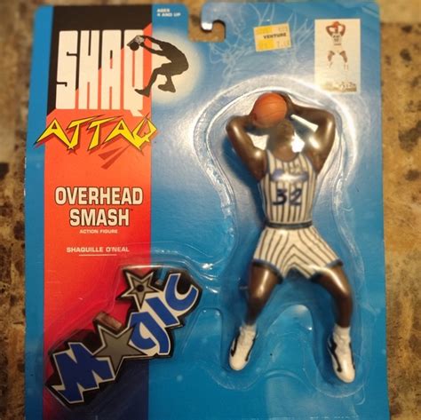 Toys Vintage 1993 Kenner Shaq Attaq Shaquille Oneal Overhead Smash