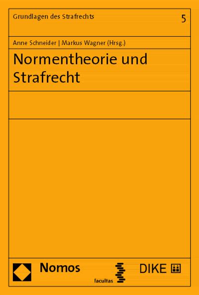 Normentheorie Und Strafrecht Nomos ELibrary