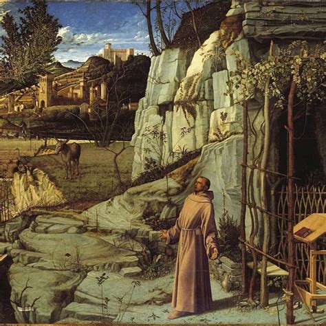 C1480 Giovanni Bellini C1424 C1516 Saint Francis In The Desert