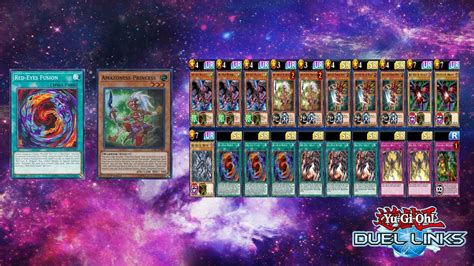 Red Eyes Fusion Deck Profile Red Eyes Dragondeck Fusion Youtube