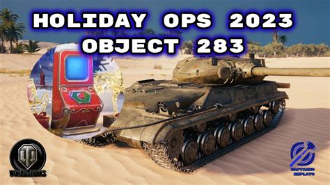 World Of Tanks Object 283 Holiday Ops 2023 Tank 9 Kills 8 2k