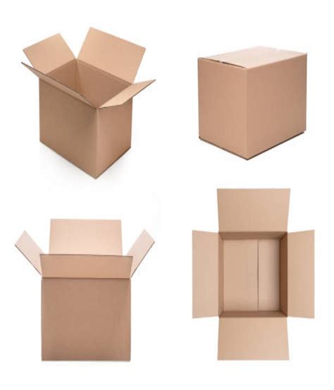 3x3x12 Inches 3 Ply Brown Corrugated Box Pack Of 50