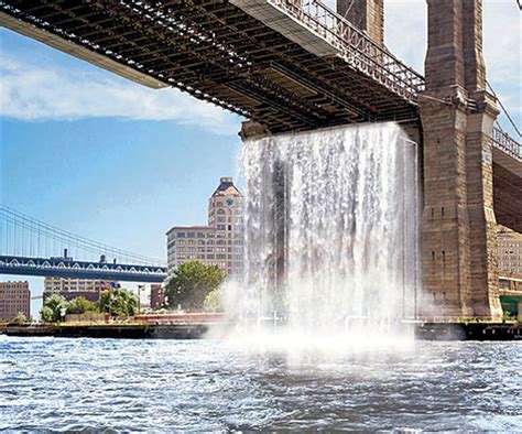 Nyc Sprouts Waterfalls Thanks To Olafur Eliasson