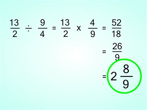 How To Divide Mixed Fractions 13 Steps With Pictures Wikihow