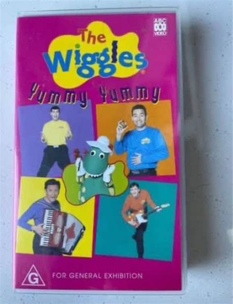 1998 The Wiggles Yummy Yummy Vhs Video Cassette Tape Miscellaneous Goods Gumtree