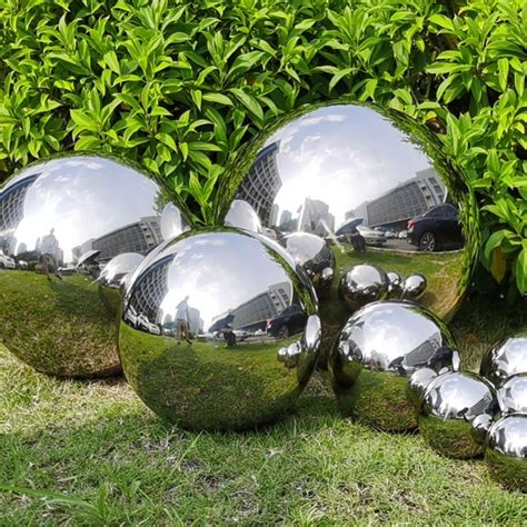 Stainless Steel Garden Sphere Ball Hollow Ball Decoration Ball Sphere