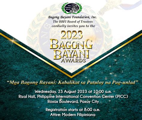 PIA - Outstanding OFWs to receive 2023 Bagong Bayani Awards