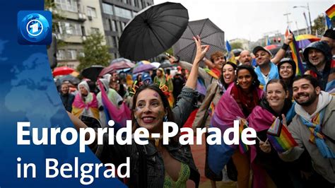 Europride Parade In Belgrad Trotz Widerstand YouTube