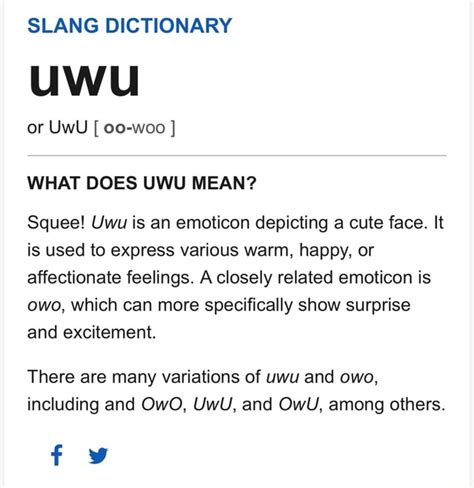 What Does Uwu Mean From A Girl Definition History And More