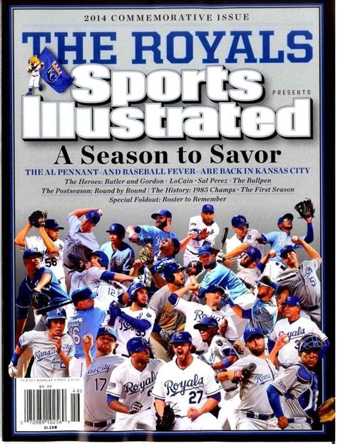 2014 Kansas City Royals American League Champs Sports Illustrated