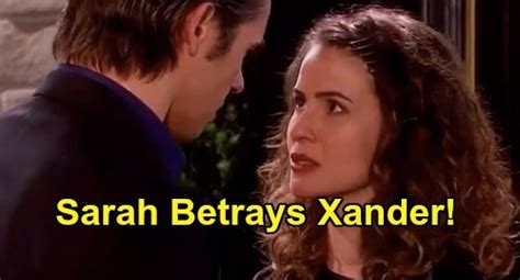 Days Of Our Lives Spoilers Sarahs Betrayal Leaves Xander In