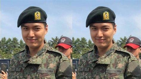 TERPOPULER Lee Min Ho Dikabarkan Selesai Jalani Wajib Militer Akhir