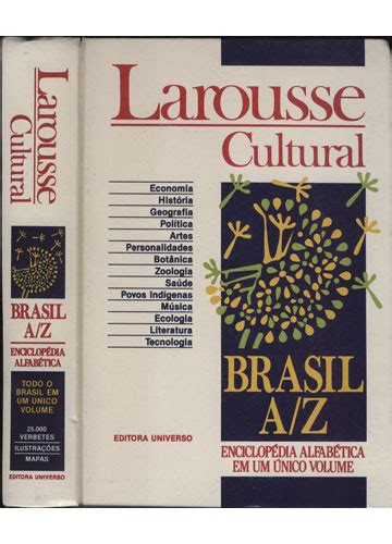 Sebo do Messias Livro Larousse Cultural Brasil A Z Enciclopédia