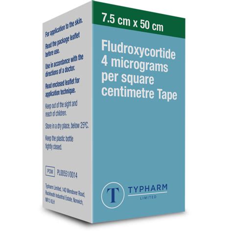 Fludroxycortide Tape Typharm