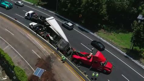 Accidente En La Autopista M Xico Cuernavaca Hoy Volcadura De Tr Iler