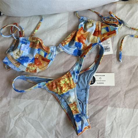 Glassons Bikini Set Bnwt Both Size Smaller Fit Depop