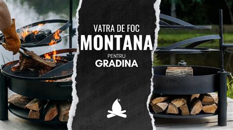 Vatra De Foc Exterior Pentru Gradina Montana Fabricata Hand Made In