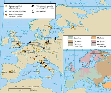 Map Of Enlightenment Europe - Map Of Europe