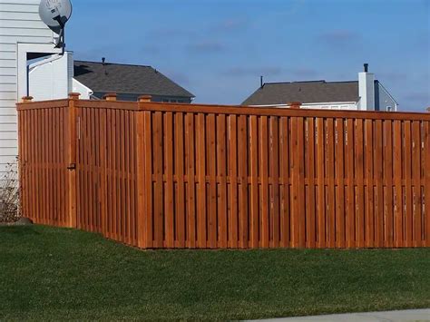 Cedar Shadow Box Fence Installation In Indianapolis And Beyond