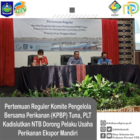 Pertemuan Reguler KPBP Tuna PLT Kadislutkan NTB Dorong Pelaku Usaha