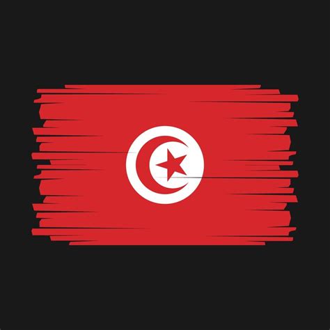 Tunisia Flag Vector 21974946 Vector Art at Vecteezy