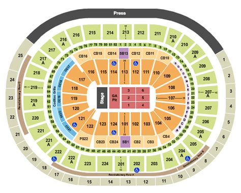 Pics Wells Fargo Center Seating Chart With Rows And Seat Numbers And