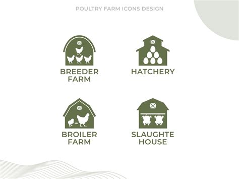 Poultry Farm Icons Design By Icons Factory On Dribbble