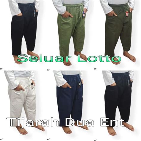 Seluar Lelaki Seluar Tahan Lasak Lotto Saiz S Hingga 5xl Lazada