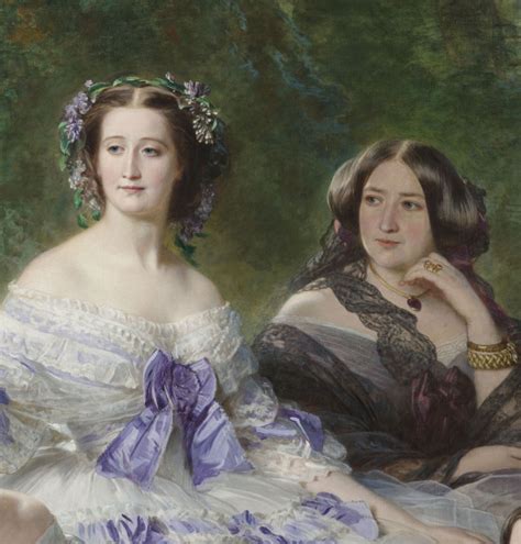 Franz Xaver Winterhalter L Impératrice Eugénie Entourée Des Dames D Honneur Du Palais Images