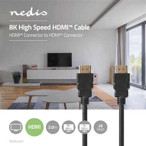 Ultra High Speed Hdmi™ Cable Hdmi™ Connector Hdmi™ Connector 8k