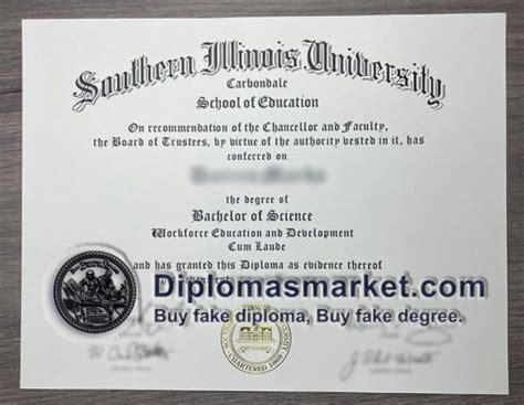 How Much Can I Buy Southern Illinois University Diploma