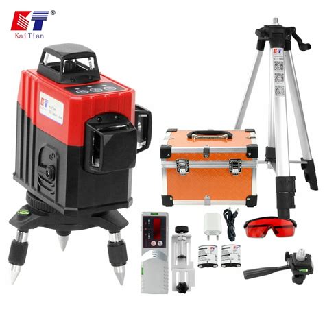 Kaitian D Lines Laser Level Tripod Self Leveling Horizontal