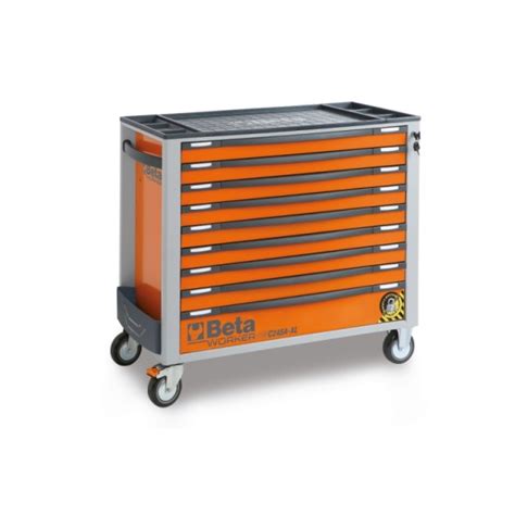 Beta BW 2400S XL9 E XXL Gereedschapswagen 9 Laden Gevuld 716 Dlg Oranje