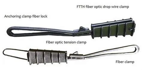 Fiber Optic Drop Wire Clamp Fiber Clamp Ftth Tension Clamp Big Zone