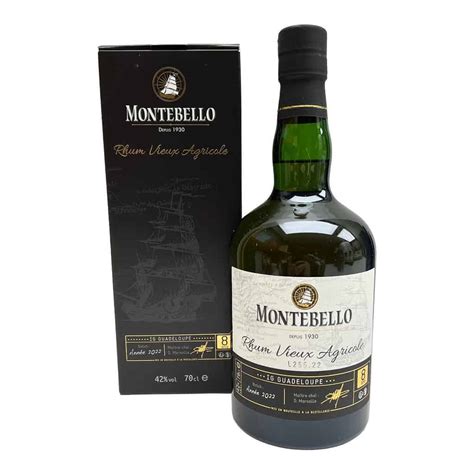 Montebello Rhum Vieux 8 Ans Batch 2022 70cl 42 Vol Rum Stylez