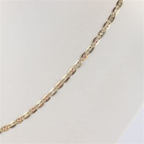 Kt Two Tone Gold Necklace Property Room