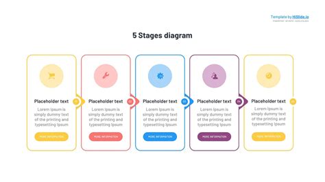 5 Steps Infographic Ppt