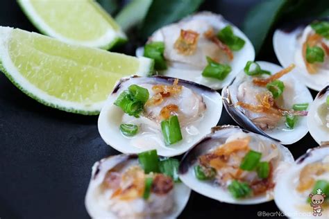 Clams With White Wine Fish Sauce And Fried Shallots Naked Finn