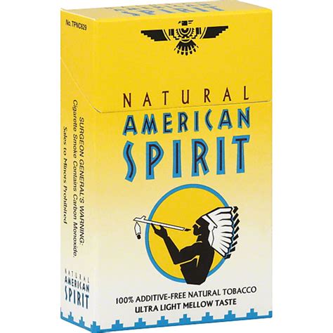 American Spirit Ultra-Light Yellow - Cheap Carton Cigarettes