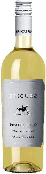 Epicuro Pinot Grigio Terre Siciliane IGP Jg 202 Weinjoker