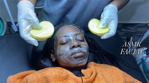 I Did A 5 Asmr Facial Massage Black Girl Edition Facial Massage In Nigeria🇳🇬 Youtube