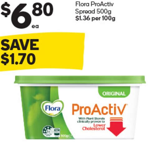 Flora Proactiv Spread G Offer At Woolworths