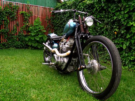 One Sweet Suzuki GS500 Chopper from Anarchy Custom Romania - autoevolution