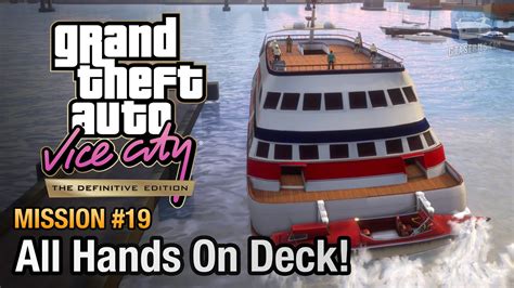 GTA Vice City Definitive Edition Mission 19 All Hands On Deck