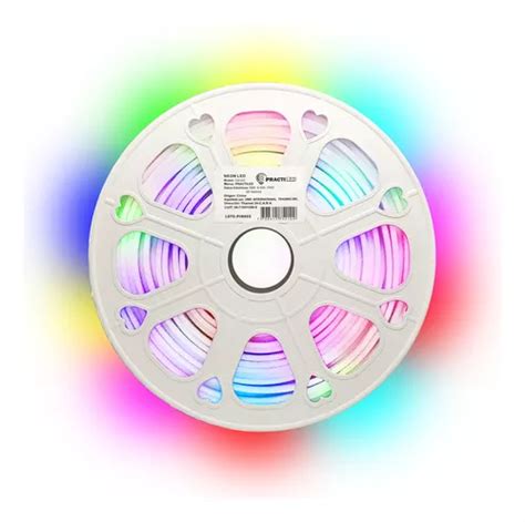 Tira Led Neon Flex Manguera Bobina Metros Rgb