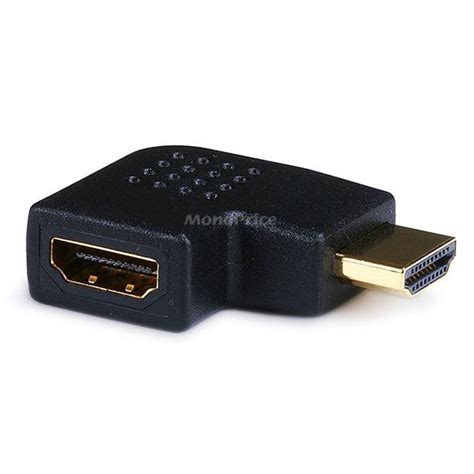 Hdmi Right Angle Port Saver Adapter Male To Female 270 Degree