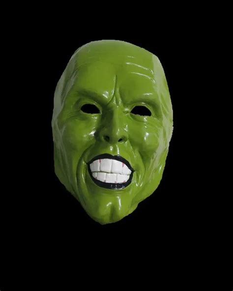 Realistic Jim Carrey The Mask TV Movie Latex Green character masks-in ...