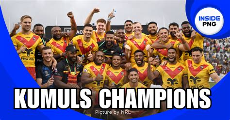 PNG Kumuls Are Pacific Championship Bowl Champions