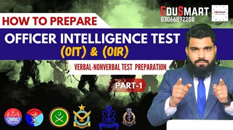 Prepare Officer Intelligence Test Verbal Non Verbal Test Part